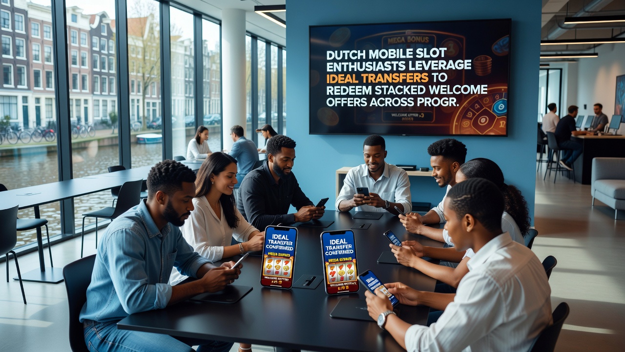 Mobiele progressieve jackpot slots met iDEAL betalingen en bonussen