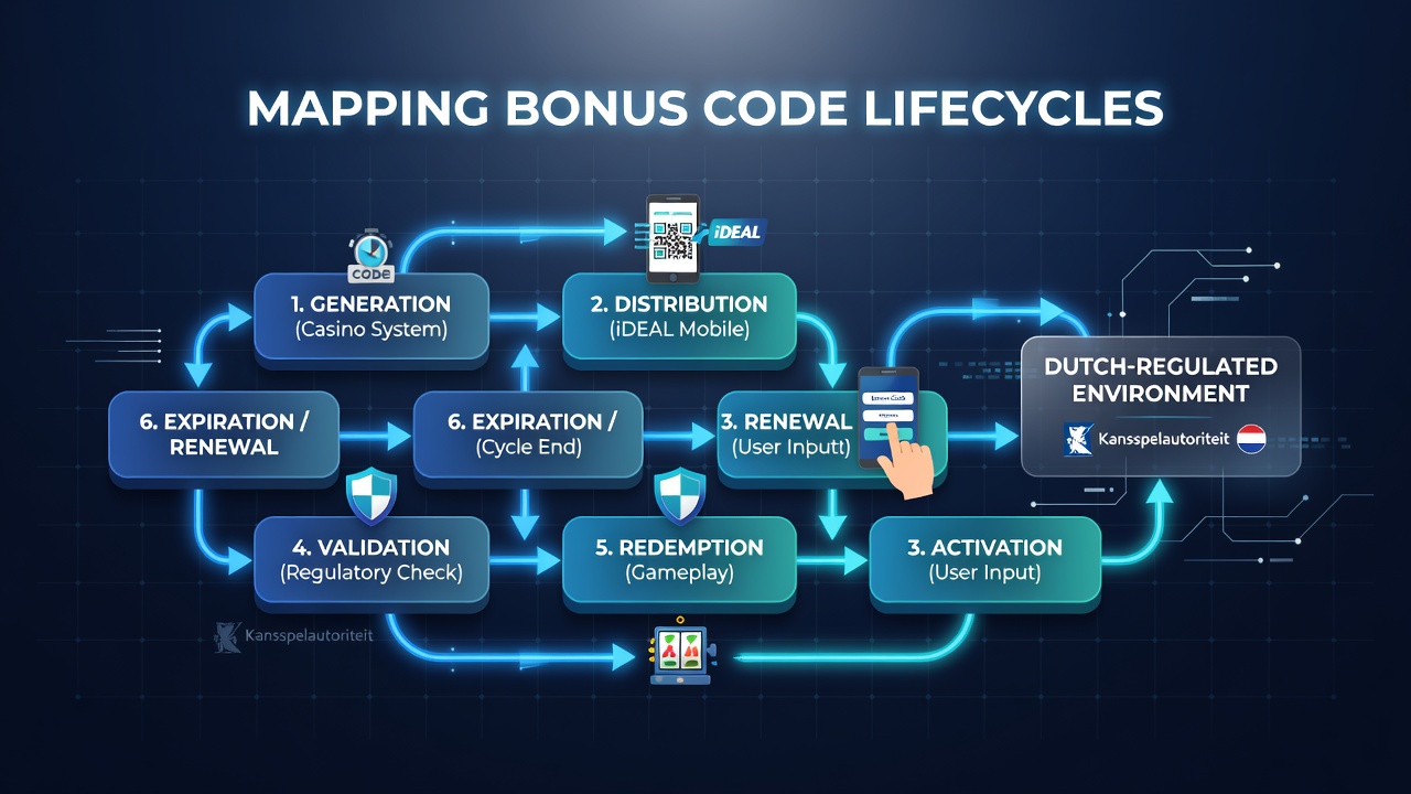 Overzicht van bonuscode levenscycli via mobiele iDEAL platforms in Nederlandse casino's